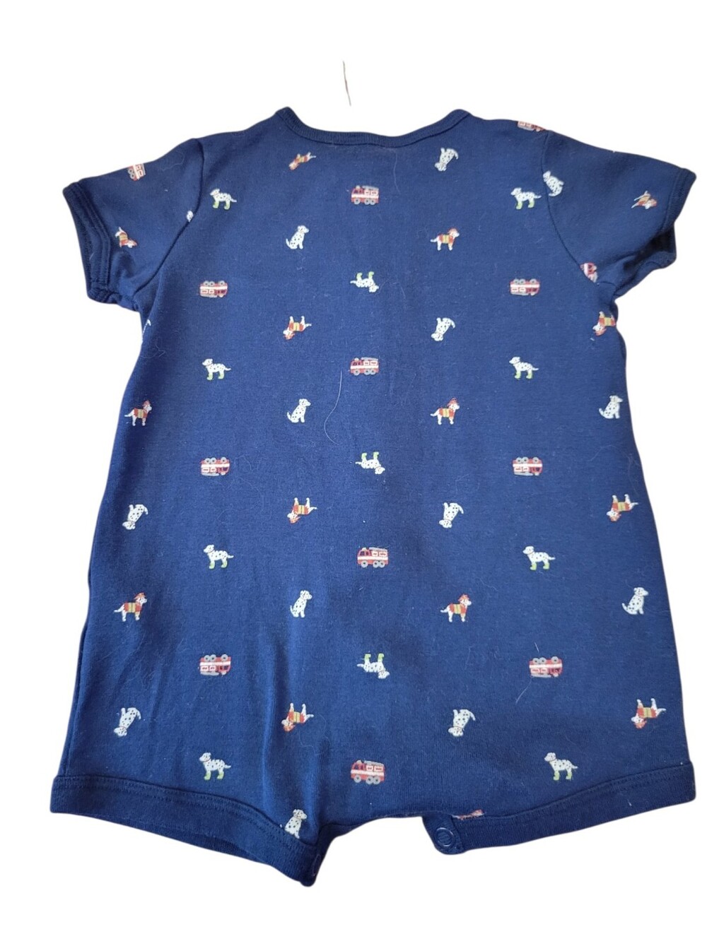 Carter's One Piece Romper Fire Dept Theme‎ Snap Front Neutral  Size 6 Mos - Picture 2 of 10